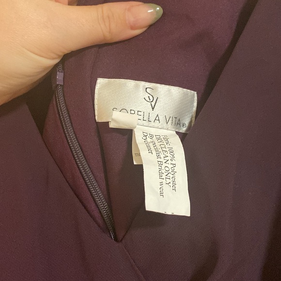 Floor length chiffon dress - Picture 4 of 6